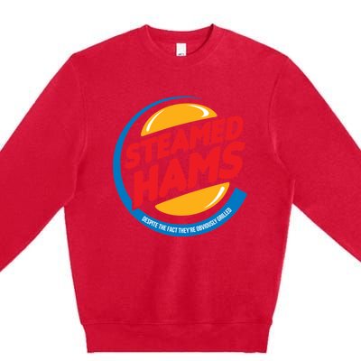 Steamed Hams Premium Crewneck Sweatshirt