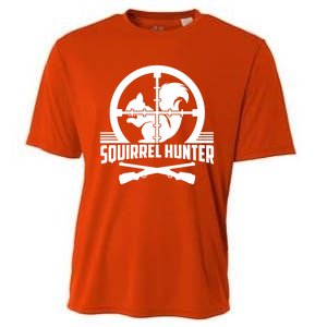 Squirrel Hunter Target Practice Hunting Sports Sport Gift Cooling Performance Crew T-Shirt