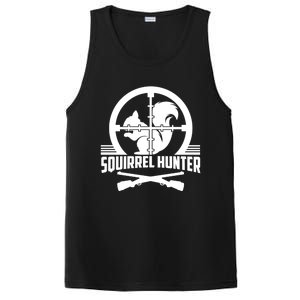 Squirrel Hunter Target Practice Hunting Sports Sport Gift PosiCharge Competitor Tank