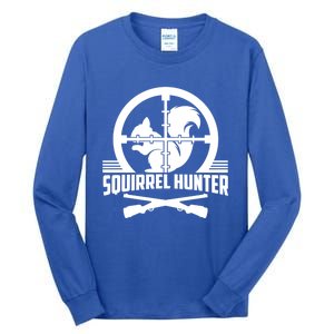 Squirrel Hunter Target Practice Hunting Sports Sport Gift Tall Long Sleeve T-Shirt