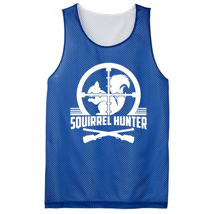 Squirrel Hunter Target Practice Hunting Sports Sport Gift Mesh Reversible Basketball Jersey Tank