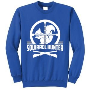 Squirrel Hunter Target Practice Hunting Sports Sport Gift Tall Sweatshirt