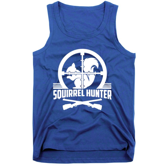 Squirrel Hunter Target Practice Hunting Sports Sport Gift Tank Top