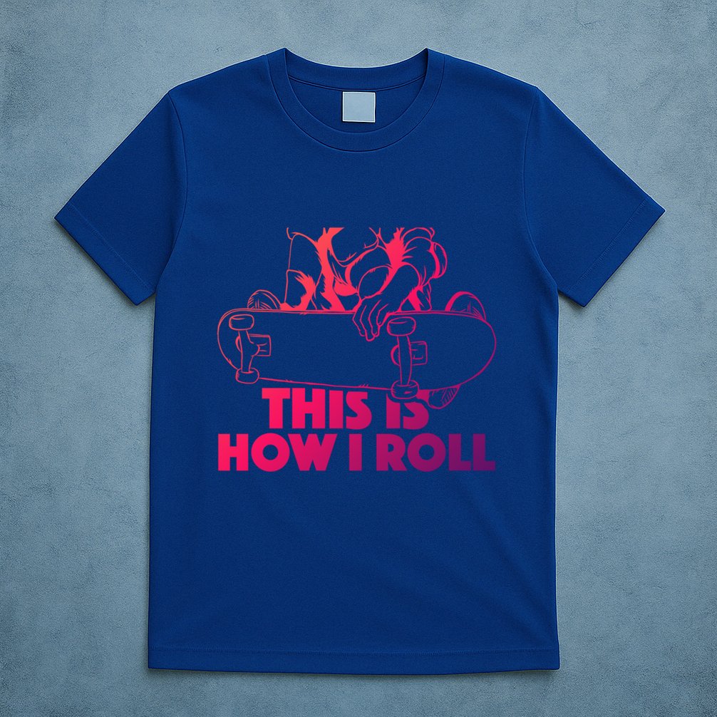 Skateboard Halfpipe Tricks Extreme Sports Skateboarding Gift T-Shirt
