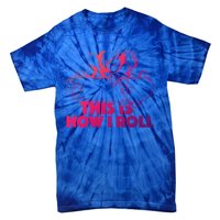 Skateboard Halfpipe Tricks Extreme Sports Skateboarding Gift Tie-Dye T-Shirt