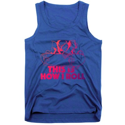 Skateboard Halfpipe Tricks Extreme Sports Skateboarding Gift Tank Top