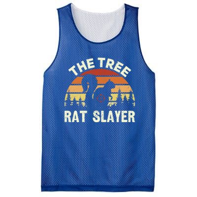 Squirrel Hunter The Tree Rat Slayer Retro Squirrel Hunting Gift Mesh Reversible Basketball Jersey Tank