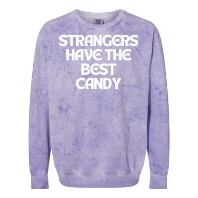 Strangers Have The Best Candy Colorblast Crewneck Sweatshirt