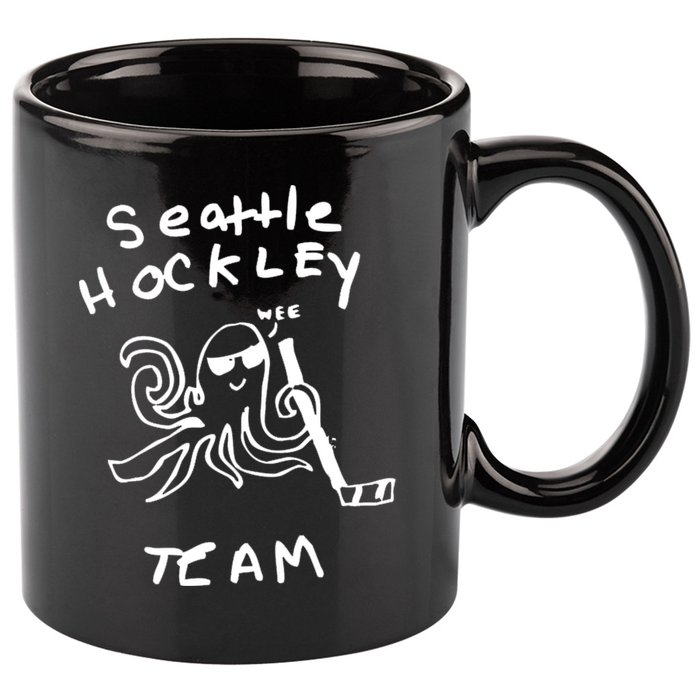 Seattle Hockey Team Wee 11oz C Handle Ceramic Mug