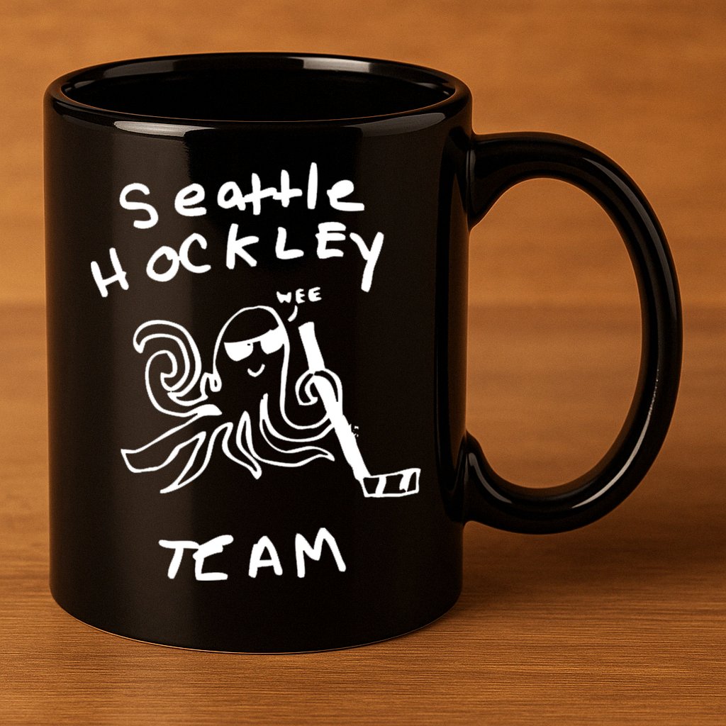 Seattle Hockey Team Wee 11oz C Handle Ceramic Mug
