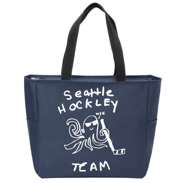 Seattle Hockey Team Wee Zip Tote Bag
