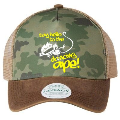 Say Hello To The Dancing Ape Legacy Tie Dye Trucker Hat