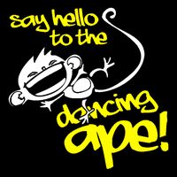 Say Hello To The Dancing Ape Flat Bill Trucker Hat