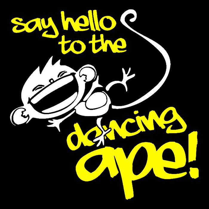 Say Hello To The Dancing Ape Flat Bill Trucker Hat