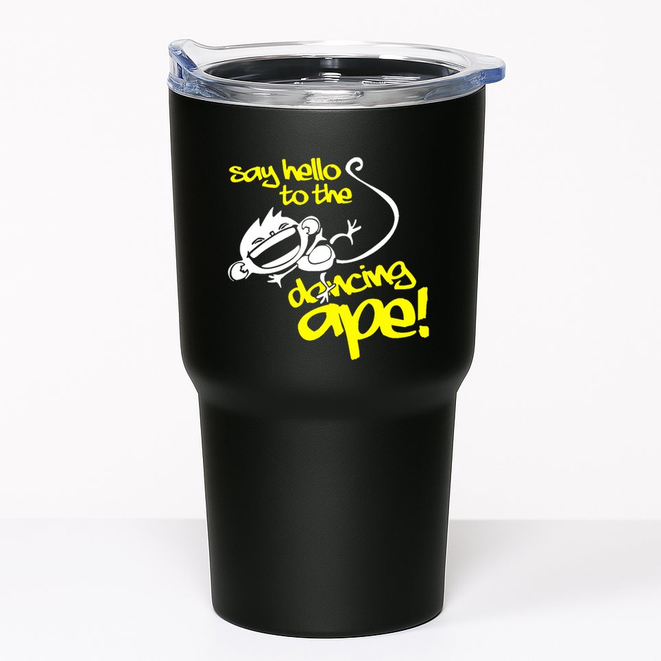 Say Hello To The Dancing Ape Tumbler