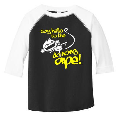 Say Hello To The Dancing Ape Toddler Fine Jersey T-Shirt