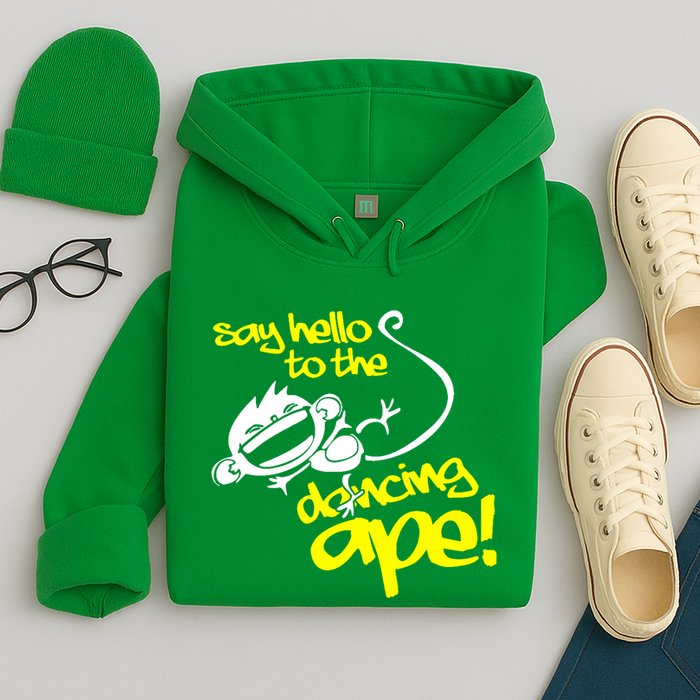 Say Hello To The Dancing Ape Hoodie