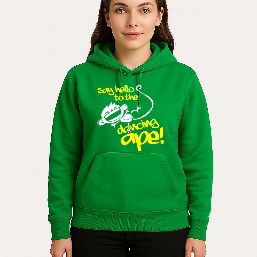 Say Hello To The Dancing Ape Hoodie