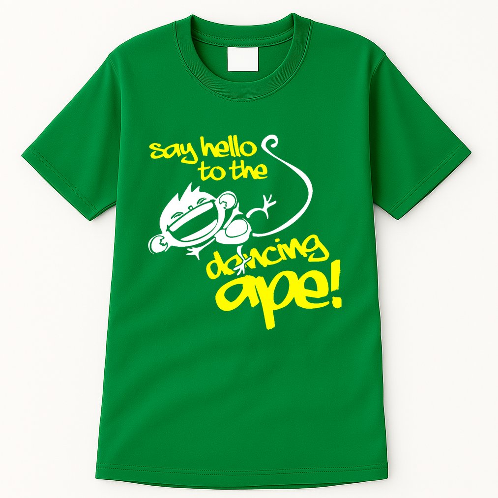 Say Hello To The Dancing Ape Tall T-Shirt