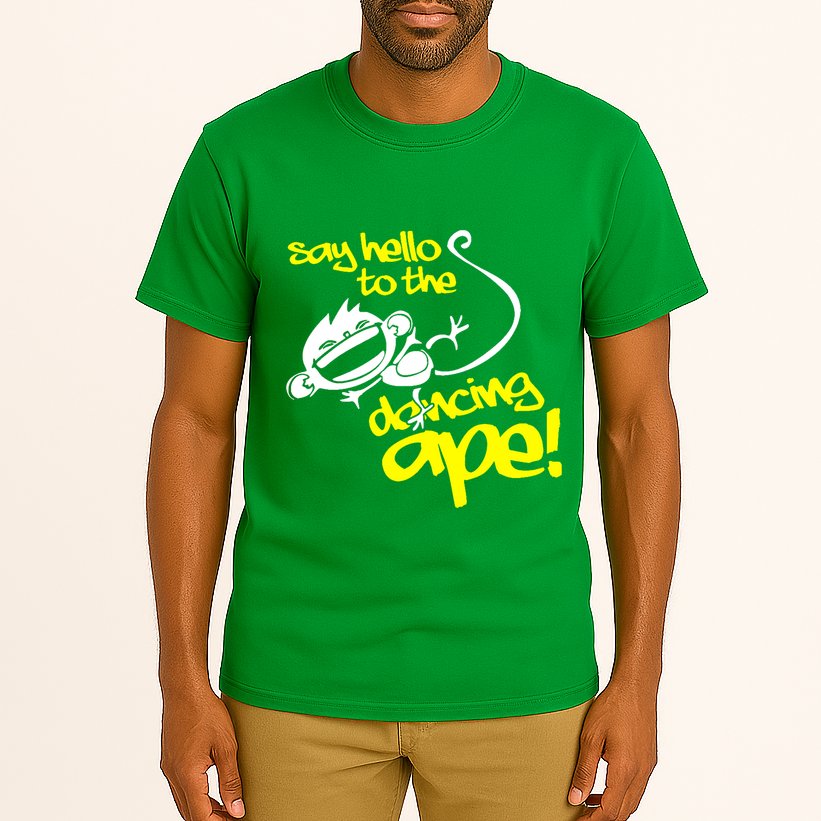 Say Hello To The Dancing Ape Tall T-Shirt