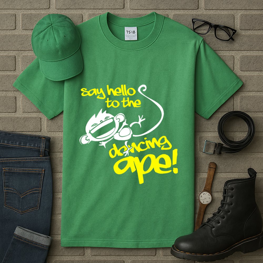 Say Hello To The Dancing Ape Tall T-Shirt