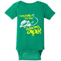 Say Hello To The Dancing Ape Baby Bodysuit