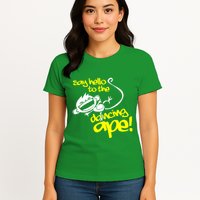 Say Hello To The Dancing Ape Womens T-Shirt