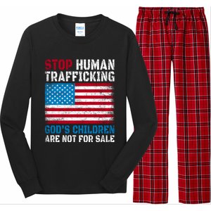 Stop Human Trafficking Gods Children Are Not For Sale. Long Sleeve Pajama Set