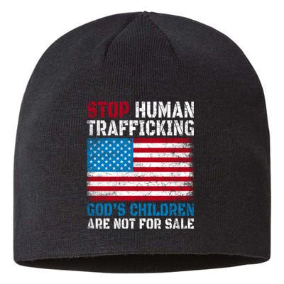 Stop Human Trafficking Gods Children Are Not For Sale. Sustainable Beanie