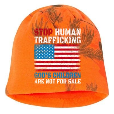 Stop Human Trafficking Gods Children Are Not For Sale. Kati - Camo Knit Beanie