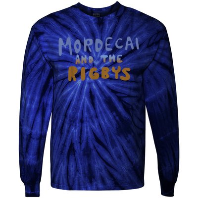 Scary Halloween Tees Mordecai And The Rigbys Ringer Tie-Dye Long Sleeve Shirt