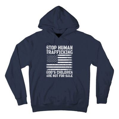 Stop Human Trafficking Gods Children Are Not For Sale. Tall Hoodie