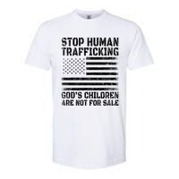 Stop Human Trafficking Gods Children Are Not For Sale. Softstyle CVC T-Shirt