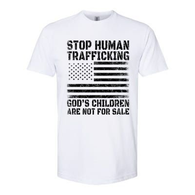 Stop Human Trafficking Gods Children Are Not For Sale. Softstyle CVC T-Shirt