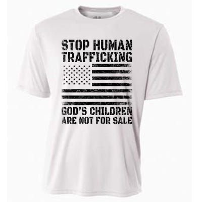 Stop Human Trafficking Gods Children Are Not For Sale. Cooling Performance Crew T-Shirt