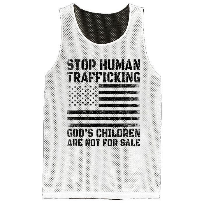 Stop Human Trafficking Gods Children Are Not For Sale. Mesh Reversible Basketball Jersey Tank