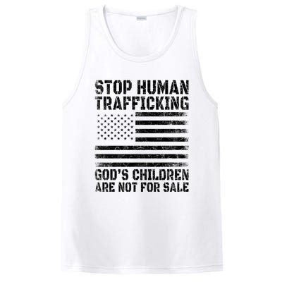 Stop Human Trafficking Gods Children Are Not For Sale. PosiCharge Competitor Tank