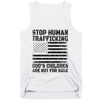 Stop Human Trafficking Gods Children Are Not For Sale. Tank Top