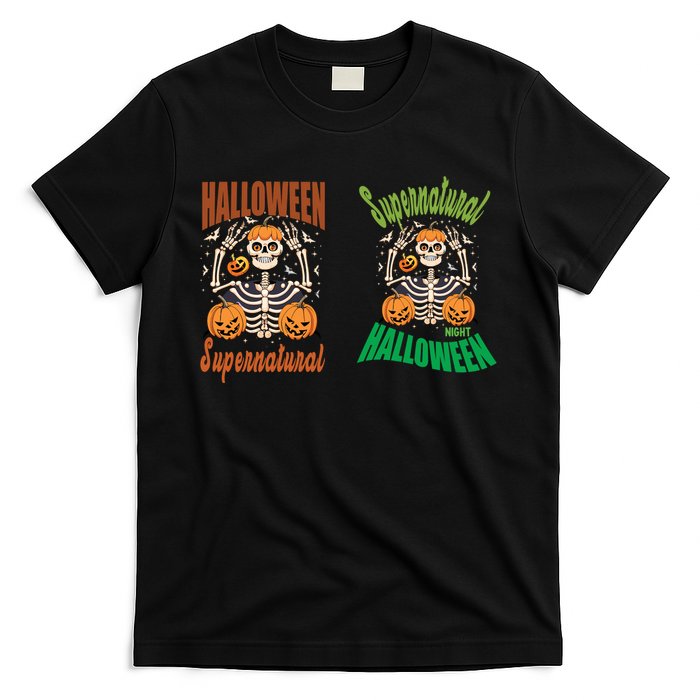 Supernatural Halloween Themed Graphic T-Shirt