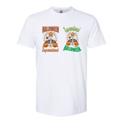 Supernatural Halloween Themed Graphic Softstyle CVC T-Shirt