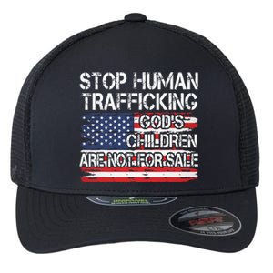 Stop Human Trafficking Gods Children Are Not For Sale Flexfit Unipanel Trucker Cap