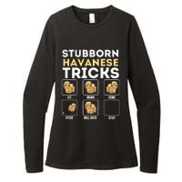 Stubborn Havanese Tricks Cuban Havaneser Havanezer Womens CVC Long Sleeve Shirt