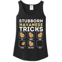 Stubborn Havanese Tricks Cuban Havaneser Havanezer Ladies Essential Tank