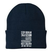 Stop Human Trafficking Gods Children Are Not For Sale Knit Cap Winter Beanie