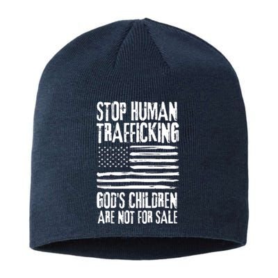 Stop Human Trafficking Gods Children Are Not For Sale Sustainable Beanie