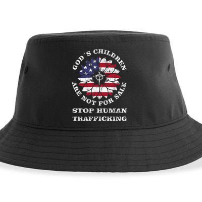 Stop Human Trafficking This Gods Children Are Not For Sale Sustainable Bucket Hat