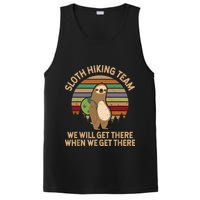 Sloth Hiking Team We Will Get There When We Get There PosiCharge Competitor Tank