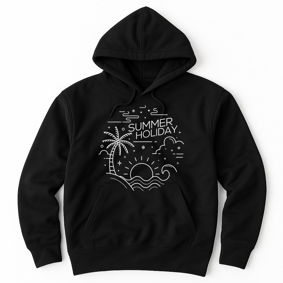 Summer Holiday Tropical Vacation Hoodie