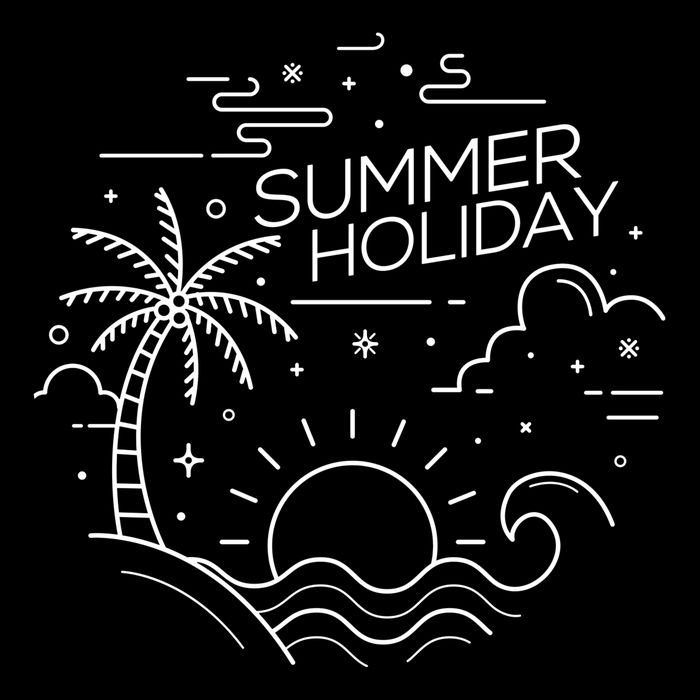 Summer Holiday Tropical Vacation Womens Tank Top