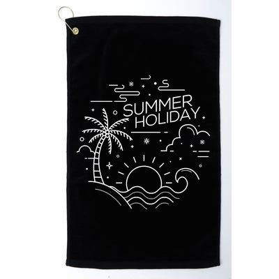 Summer Holiday Tropical Vacation Golf Towel